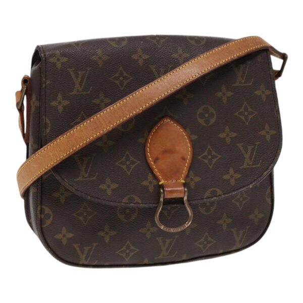 LOUIS VUITTON Monogram Saint Cloud GM Shoulder Bag M51242 LV Auth 87184 | Luna Bags