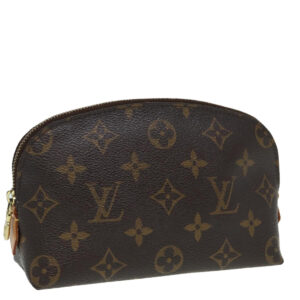 LOUIS VUITTON Monogram Pochette Cosmetic PM Cosmetic Pouch M47515 LV Auth 87214 | Luna Bags