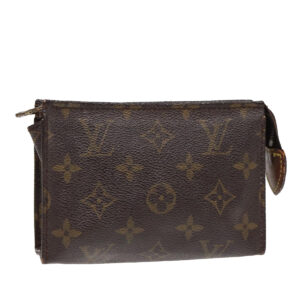 LOUIS VUITTON Monogram Poche Toilette 15 Pouch M47546 LV Auth 87461 | Luna Bags