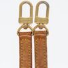 LOUIS VUITTON Shoulder Strap Leather 35.8" Beige LV Auth 87468 | Luna Bags - Image 8