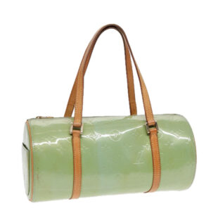 LOUIS VUITTON Monogram Vernis Bedford Hand Bag Baby Blue M91007 LV Auth 87520 | Luna Bags