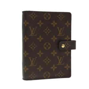 LOUIS VUITTON Monogram Agenda MM Day Planner Cover R20105 LV Auth 88033 | Luna Bags