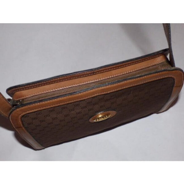 Gucci Supreme Shoulder Micro Guccissima Print Canvas Leather Bag | Luna Bags