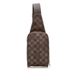 Louis Vuitton Damier Ebene Geronimos Crossbody Bag | Luna Bags