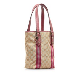 GUCCI GG Canvas Jolicoeur Tote Bag | Luna Bags