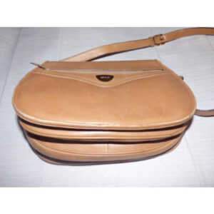 Gucci Vintage Designer Purses Camel Tan Leather Shoulder Bag | Luna Bags