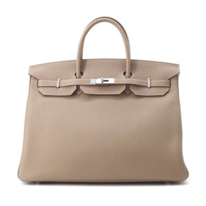 HERMES Birkin Etoupe Togo Leather Size 40 | Luna Bags