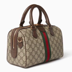 GUCCI Boston Duffle Bag in GG Canvas | Luna Bags