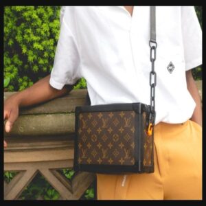Louis Vuitton Soft Trunk Monogram Coated Canvas Black Trim | Luna Bags