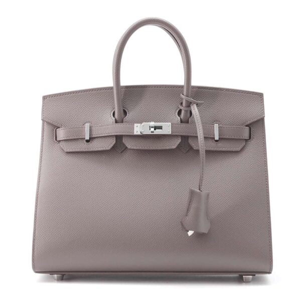 HERMES Birkin Sellier Etain Epsom Size 25 | Luna Bags
