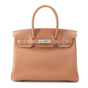 HERMES Birkin Gold Togo Leather Size 30 | Luna Bags