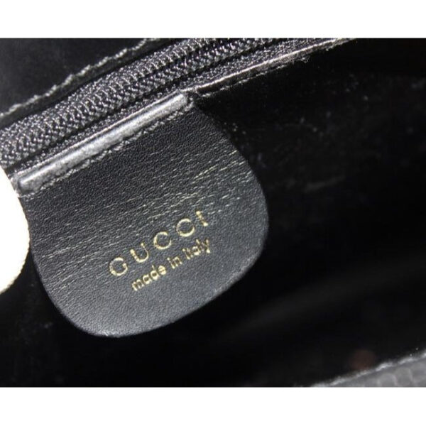 Gucci Tom Ford Era Black Leather Skinny Horse-bit Tote Bag | Luna Bags