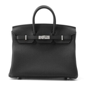 HERMES Birkin Black Togo Leather Size 25 | Luna Bags