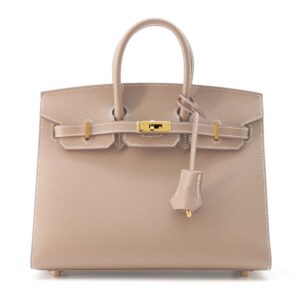HERMES Birkin Sellier Etoupe Epsom Size 25 | Luna Bags