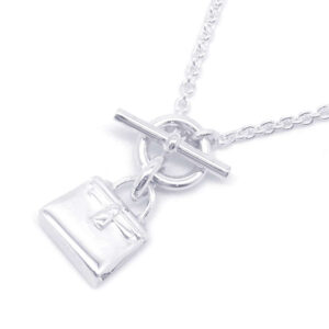 HERMES Birkin Amulette Necklace SV925 | Luna Bags