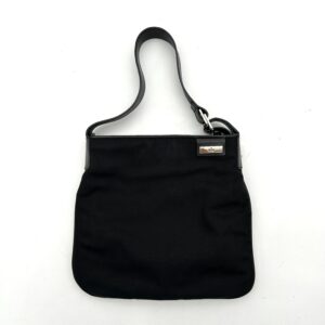 Gucci Nylon Shoulder Bag Vintage - Black Shoulder Bags, Handbags gu3308cc | Luna Bags