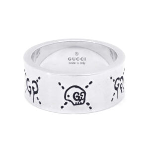 GUCCI Ghost Silver Ring Silver Ring Size 20 SV925 | Luna Bags