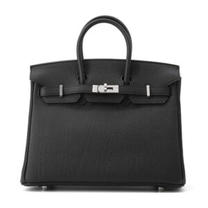 HERMES Birkin Black Togo Leather Size 25 | Luna Bags