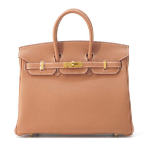 HERMES Birkin Gold Togo Leather Size 25 | Luna Bags
