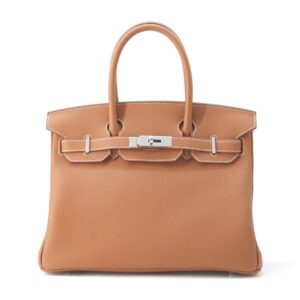 HERMES Birkin Gold Togo Leather Size 30 | Luna Bags