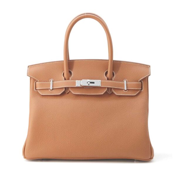 HERMES Birkin Gold Togo Leather Size 30 | Luna Bags