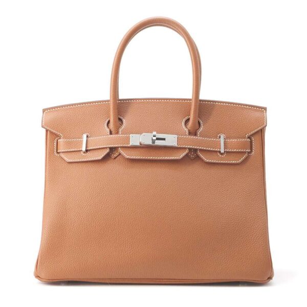 HERMES Birkin Gold Togo Leather Size 30 | Luna Bags