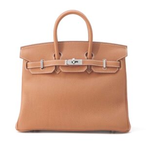 HERMES Birkin Gold Togo Leather Size 25 | Luna Bags