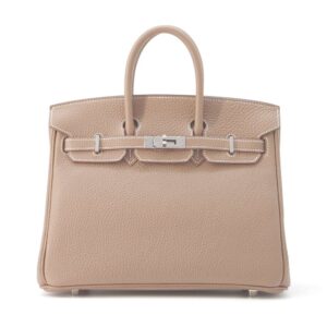 HERMES Birkin Etoupe Togo Leather Size 25 | Luna Bags