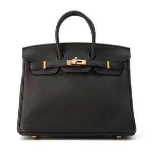 HERMES Birkin Black Togo Leather Size 25 | Luna Bags
