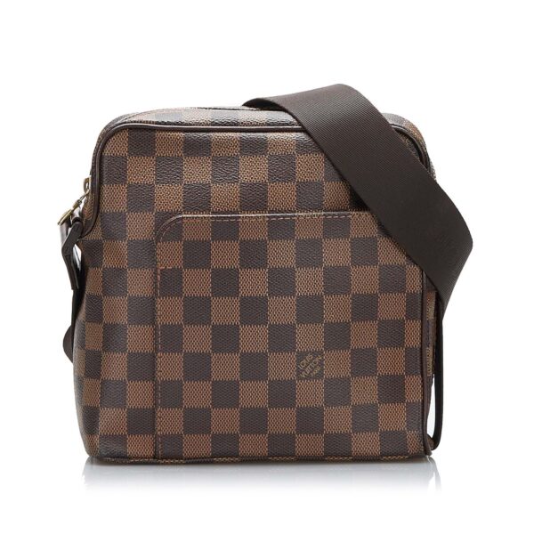 Louis Vuitton Damier Ebene Olav PM Crossbody Bag | Luna Bags