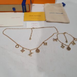 Louis Vuitton Necklace and Bracelet | Luna Bags