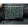 Gucci Abbey Vintage Brown Large G Logo Print Canvas And Teal Green Leather | Luna Bags - Image 6