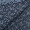 Louis Vuitton Echarpe Monogram Blue Scarf | Luna Bags - Image 2