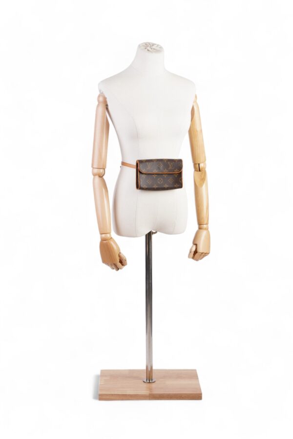 Louis Vuitton Pochette Florentine Monogram Coated Canvas XS | Luna Bags