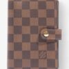 Louis Vuitton Small Ring Agenda Damier Ebene Coated Canvas | Luna Bags - Image 5