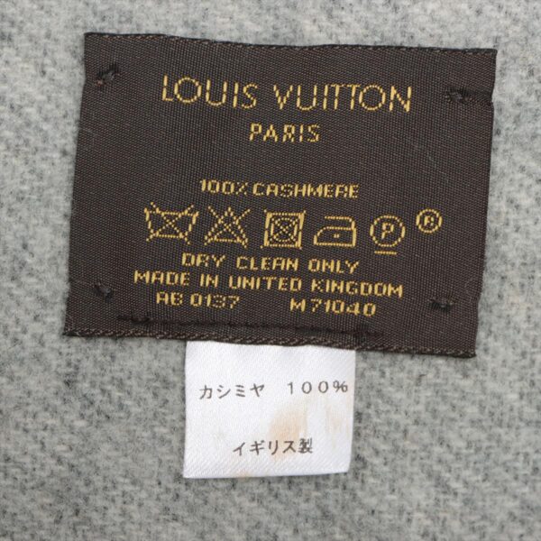 Louis Vuitton Reversible Cashmere Echarpe Reykjavik Black Scarf | Luna Bags