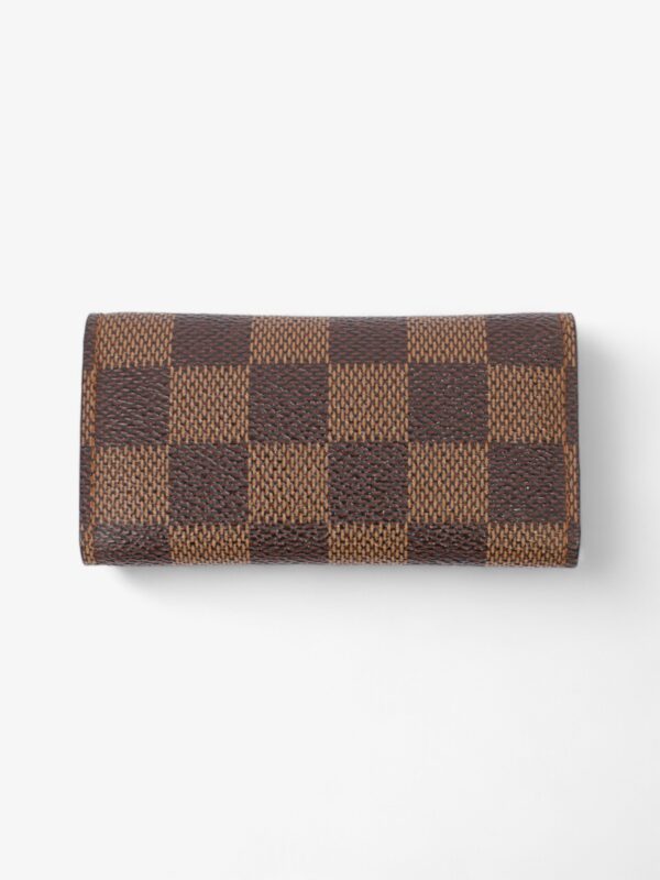 Louis Vuitton Multicles 4 Key Holder Damier Ebene Coated Canvas | Luna Bags
