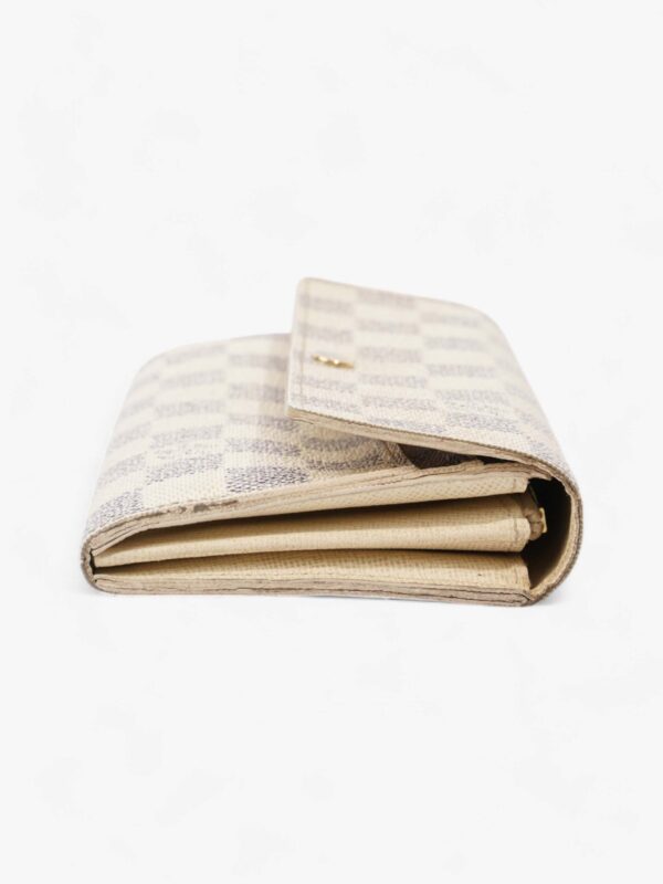 Louis Vuitton Sarah Wallet Damier Azur Coated Canvas | Luna Bags