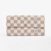 Louis Vuitton Porte Tresor Wallet Damier Azur Coated Canvas | Luna Bags - Image 6