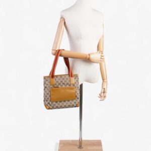 Gucci GG Canvas Tote Monogram / Red Canvas | Luna Bags