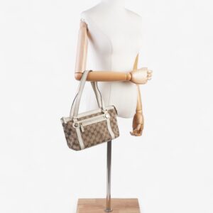 Gucci Charmy GG Supreme / White Canvas | Luna Bags