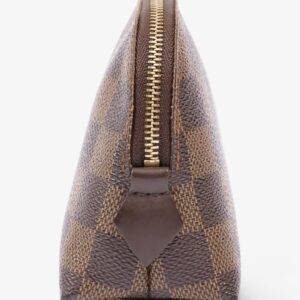Louis Vuitton Cosmetic Pouch Damier Ebene Coated Canvas PM | Luna Bags