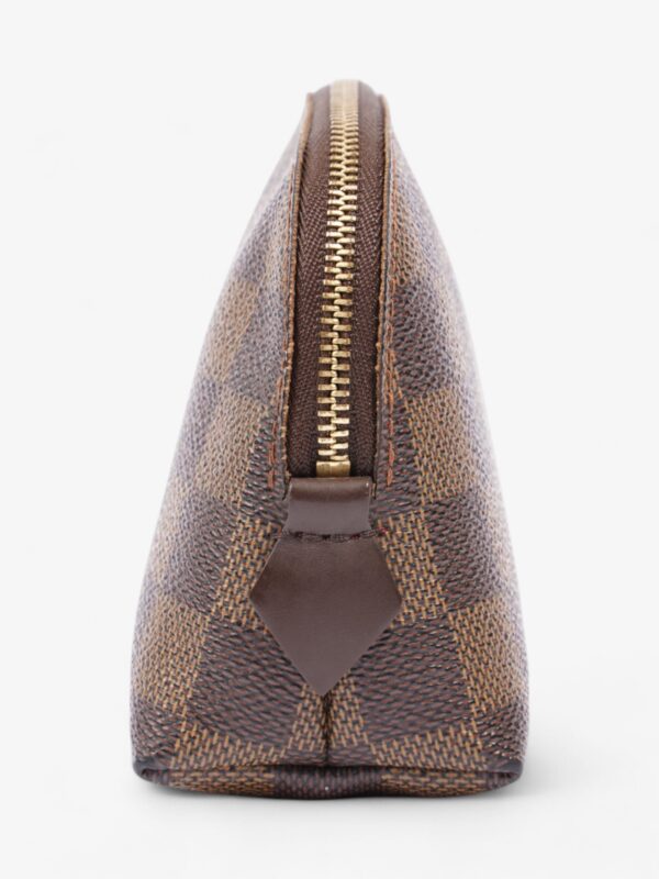 Louis Vuitton Cosmetic Pouch Damier Ebene Coated Canvas PM | Luna Bags