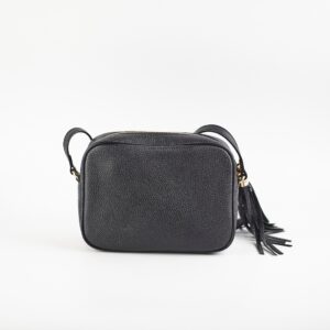 Gucci Soho Disco Black Crossbody Bag | Luna Bags