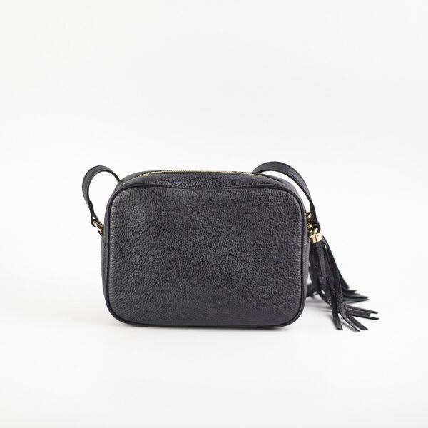 Gucci Soho Disco Black Crossbody Bag | Luna Bags