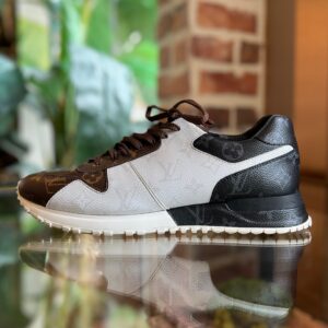 LOUIS VUITTON Runaway LV Tricolor Monogram Sneakers SZ 37.5 Men's | Luna Bags