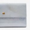 Louis Vuitton Sarah Wallet Monogram Vernis / Pale Blue Vernis Leather | Luna Bags - Image 8