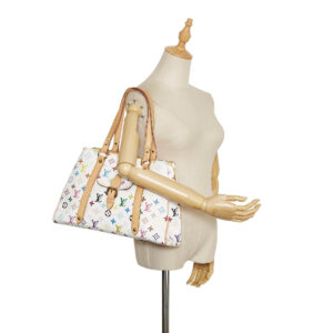 LOUIS VUITTON Monogram Multicolore Aurelia MM White | Luna Bags