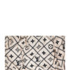 LOUIS VUITTON Scarf MNG Silk Wool Black Beige | Luna Bags - Image 3