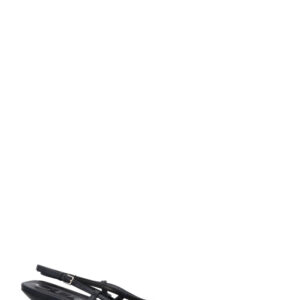 GUCCI Slingback Heels Crystal GG Canvas Blue | Luna Bags